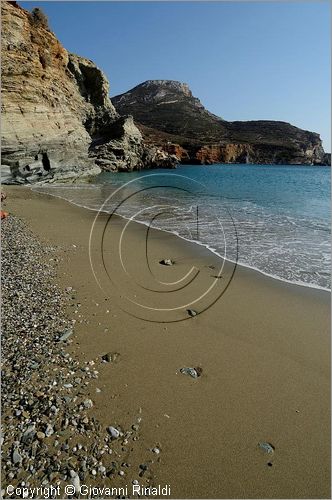 GRECIA - GREECE - Isole Cicladi - Folegandros - costa sud ovest - Vathy Bay