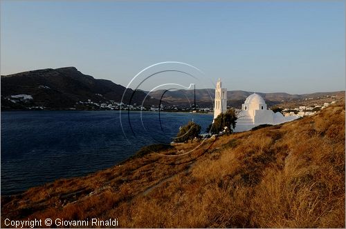 GRECIA - GREECE - Isole Cicladi - Ios - Ormos (porto) - Agia Irini