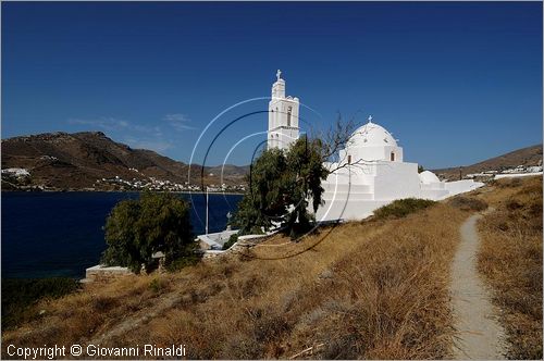 GRECIA - GREECE - Isole Cicladi - Ios - Ormos (porto) - Agia Irini