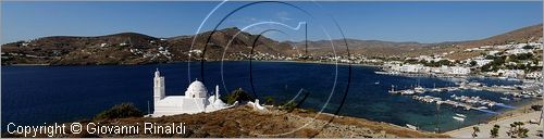 GRECIA - GREECE - Isole Cicladi - Ios - Ormos (porto) - Agia Irini