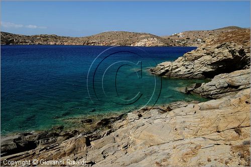 GRECIA - GREECE - Isole Cicladi - Ios -  la costa presso Valmas beach