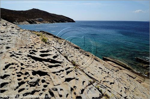GRECIA - GREECE - Isole Cicladi - Ios -  la costa presso Valmas beach