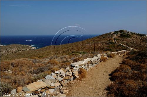 GRECIA - GREECE - Isole Cicladi - Ios - costa nord - Tomba di Omero