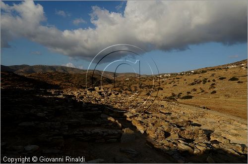 GRECIA - GREECE - Isole Cicladi - Ios - Kambos - sito archeologico di Skarkos