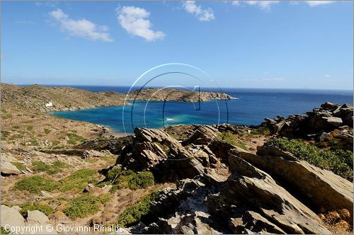 GRECIA - GREECE - Isole Cicladi - Ios - costa sud est - Tris Ekklisies Bay