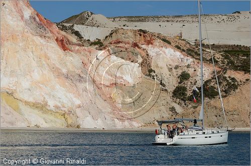 GRECIA - GREECE - Isole Cicladi - Milos - costa sud - Firiplaka (Fyriplaka)
