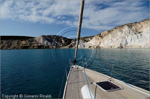 GRECIA - GREECE - Isole Cicladi - Milos - costa sud - Firiplaka (Fyriplaka)