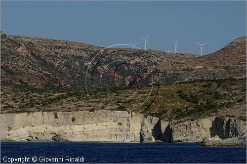 GRECIA - GREECE - Isole Cicladi - Milos - costa sud presso Kipos