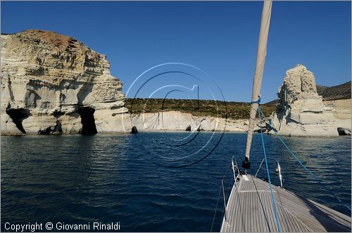 GRECIA - GREECE - Isole Cicladi - Milos - costa sud ovest - Kleftiko