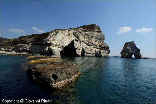 GRECIA - GREECE - Isole Cicladi - Milos - costa sud ovest - Kleftiko