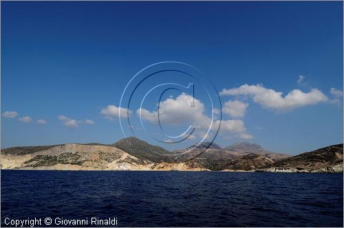 GRECIA - GREECE - Isole Cicladi - Milos - costa ovest - Aghios Ioannis Bay