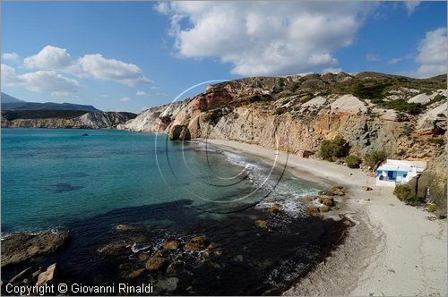 GRECIA - GREECE - Isole Cicladi - Milos - costa sud - Firiplaka (Fyriplaka)