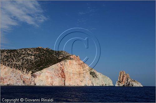 GRECIA - GREECE - Isole Cicladi - Polyeghos - costa sud - isoletta Kalogheri