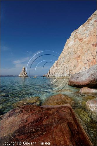 GRECIA - GREECE - Isole Cicladi - Polyeghos - costa sud