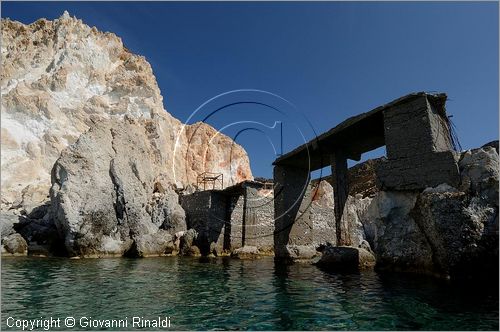 GRECIA - GREECE - Isole Cicladi - Polyeghos - costa sud - Fykiadha beach