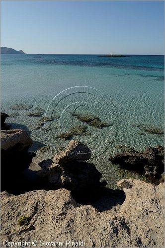 GRECIA - GREECE - Isola di Creta (Crete) - Isoletta di Elafonisos sulla costa sudoccidentale di Creta