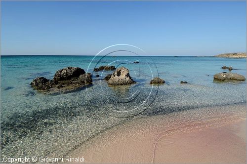 GRECIA - GREECE - Isola di Creta (Crete) - Isoletta di Elafonisos sulla costa sudoccidentale di Creta