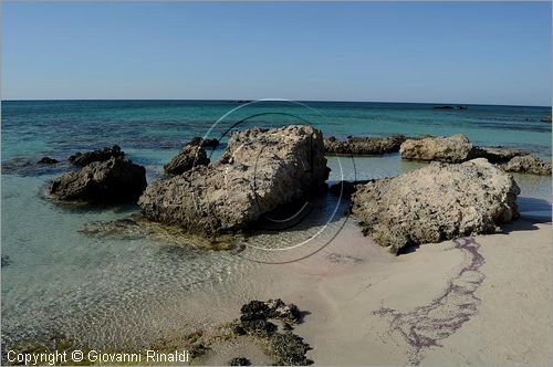 GRECIA - GREECE - Isola di Creta (Crete) - Isoletta di Elafonisos sulla costa sudoccidentale di Creta