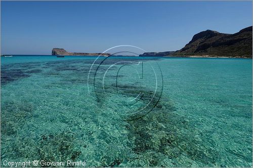 GRECIA - GREECE - Isola di Creta (Crete) - penisola di Gramvousa - Gramvousa Bay