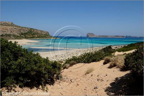 GRECIA - GREECE - Isola di Creta (Crete) - penisola di Gramvousa - Gramvousa Bay