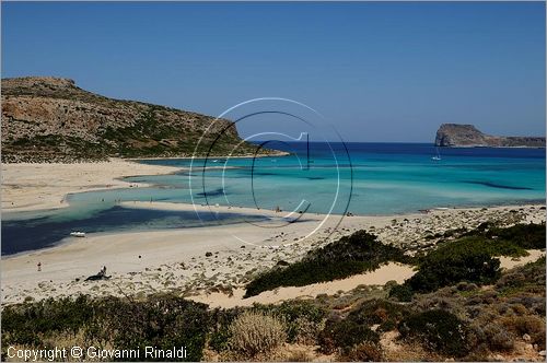 GRECIA - GREECE - Isola di Creta (Crete) - penisola di Gramvousa - Gramvousa Bay