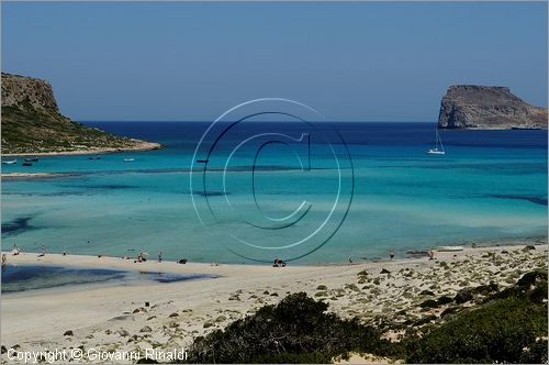 GRECIA - GREECE - Isola di Creta (Crete) - penisola di Gramvousa - Gramvousa Bay