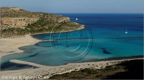 GRECIA - GREECE - Isola di Creta (Crete) - penisola di Gramvousa - Gramvousa Bay