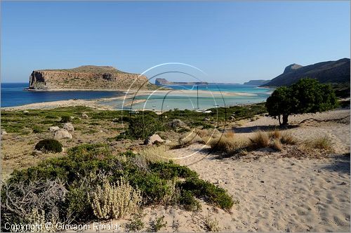 GRECIA - GREECE - Isola di Creta (Crete) - penisola di Gramvousa - Gramvousa Bay