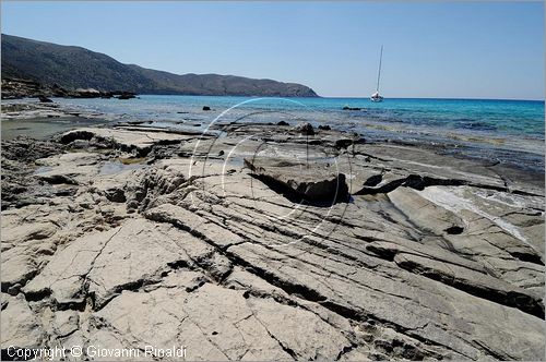 GRECIA - GREECE - Isola di Creta (Crete) - Vroulias Bay sulla costa sudoccidentale di Creta