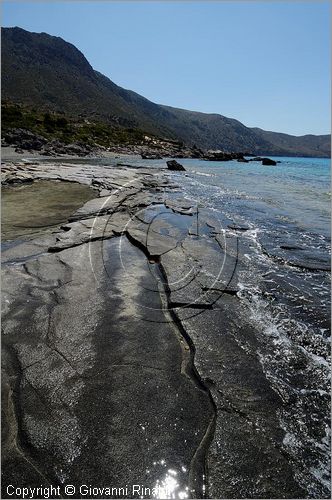 GRECIA - GREECE - Isola di Creta (Crete) - Vroulias Bay sulla costa sudoccidentale di Creta