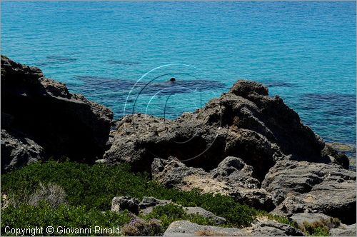 GRECIA - GREECE - Isola di Creta (Crete) - Vroulias Bay sulla costa sudoccidentale di Creta