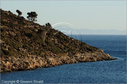 GRECIA - GREECE - Isole del Dodecaneso - Dodecanese Islands - Isola di Agatonissi (Agathonisi) - la costa sud - Aghios Georghios Bay