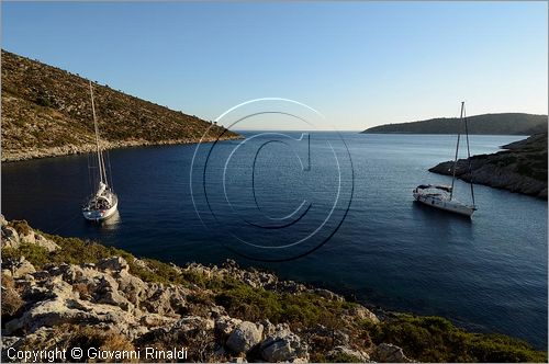 GRECIA - GREECE - Isole del Dodecaneso - Dodecanese Islands - Isola di Agatonissi (Agathonisi) - la costa sud - Aghios Georghios Bay