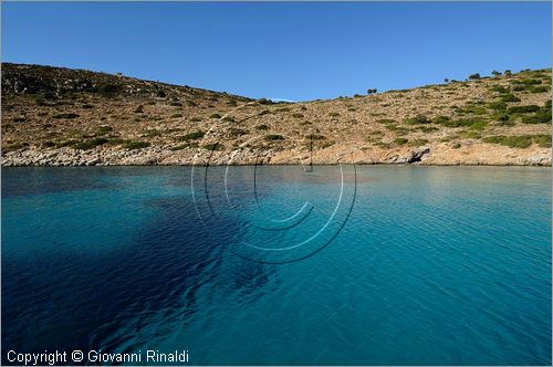 GRECIA - GREECE - Isole del Dodecaneso - Dodecanese Islands - Isola di Agatonissi (Agathonisi) - la costa sud est - Poros Bay