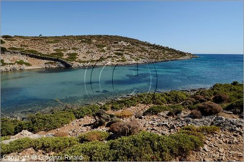 GRECIA - GREECE - Isole del Dodecaneso - Dodecanese Islands - Isola di Agatonissi (Agathonisi) - la costa sud est - Poros Bay