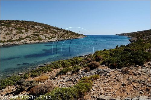 GRECIA - GREECE - Isole del Dodecaneso - Dodecanese Islands - Isola di Agatonissi (Agathonisi) - la costa sud est - Poros Bay