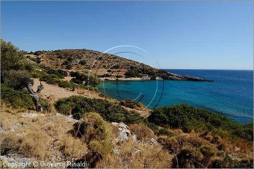 GRECIA - GREECE - Isole del Dodecaneso - Dodecanese Islands - Isola di Agatonissi (Agathonisi) - la costa sud est - Poros Bay