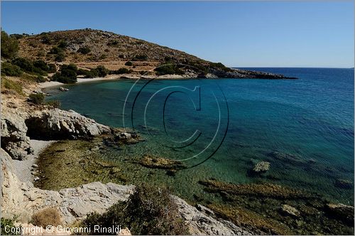 GRECIA - GREECE - Isole del Dodecaneso - Dodecanese Islands - Isola di Agatonissi (Agathonisi) - la costa sud est - Poros Bay