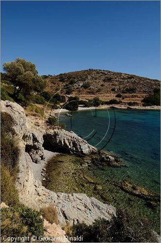 GRECIA - GREECE - Isole del Dodecaneso - Dodecanese Islands - Isola di Agatonissi (Agathonisi) - la costa sud est - Poros Bay