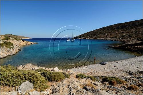 GRECIA - GREECE - Isole del Dodecaneso - Dodecanese Islands - Isola di Agatonissi (Agathonisi) - la costa sud est - Poros Bay