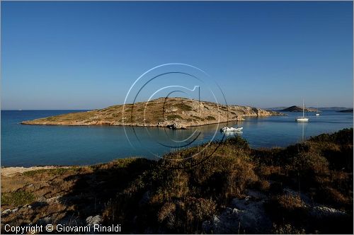 GRECIA - GREECE - Isole del Dodecaneso - Dodecanese Islands - Isola di Arki - Tiganakia sulla costa orientale