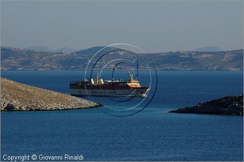 GRECIA - GREECE - Isole del Dodecaneso - Dodecanese Islands - Isola di Arki - Tiganakia sulla costa orientale