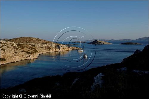 GRECIA - GREECE - Isole del Dodecaneso - Dodecanese Islands - Isola di Arki - Tiganakia sulla costa orientale