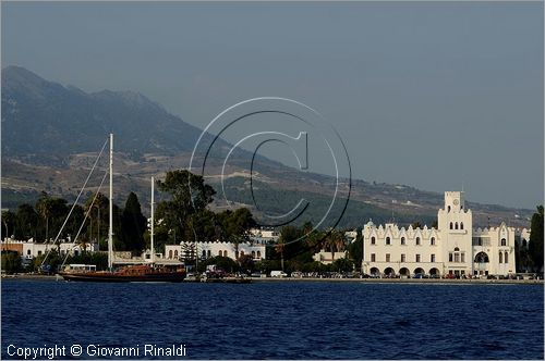 GRECIA - GREECE - Isole del Dodecaneso - Dodecanese Islands - Isola di Kos - Kos citt vista dal mare