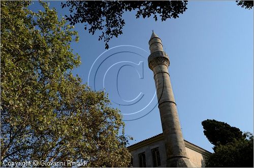 GRECIA - GREECE - Isole del Dodecaneso - Dodecanese Islands - Isola di Kos - Kos città - Plateia Platanou - Moschea di Gazi Hassan Pasha del XVIII secolo