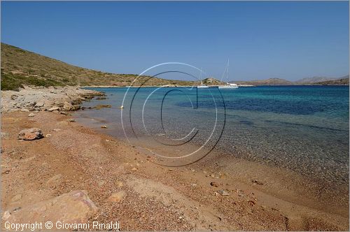 GRECIA - GREECE - Isole del Dodecaneso - Dodecanese Islands - Isola di Leros - Isolotto di Archangelos sulla costa nord-ovest