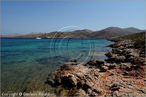 GRECIA - GREECE - Isole del Dodecaneso - Dodecanese Islands - Isola di Leros - Isolotto di Archangelos sulla costa nord-ovest