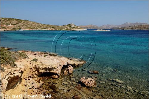 GRECIA - GREECE - Isole del Dodecaneso - Dodecanese Islands - Isola di Leros - Isolotto di Archangelos sulla costa nord-ovest