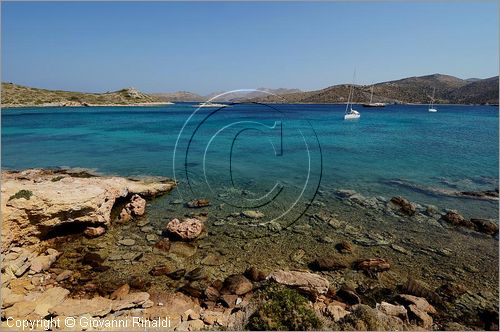 GRECIA - GREECE - Isole del Dodecaneso - Dodecanese Islands - Isola di Leros - Isolotto di Archangelos sulla costa nord-ovest