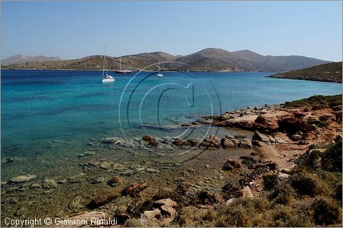 GRECIA - GREECE - Isole del Dodecaneso - Dodecanese Islands - Isola di Leros - Isolotto di Archangelos sulla costa nord-ovest